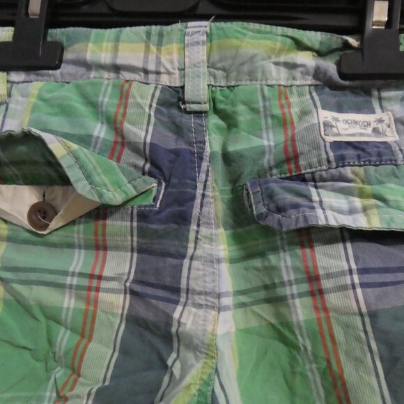 OSH KOSH | 6x | Plaid Cotton Shorts - Picture 10 of 14